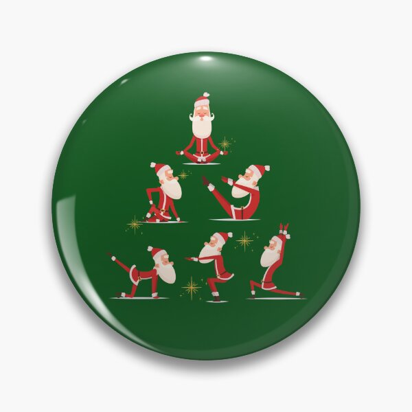 Item preview, Christmas Santa Clause Yogis designed and sold by msliewdesign.