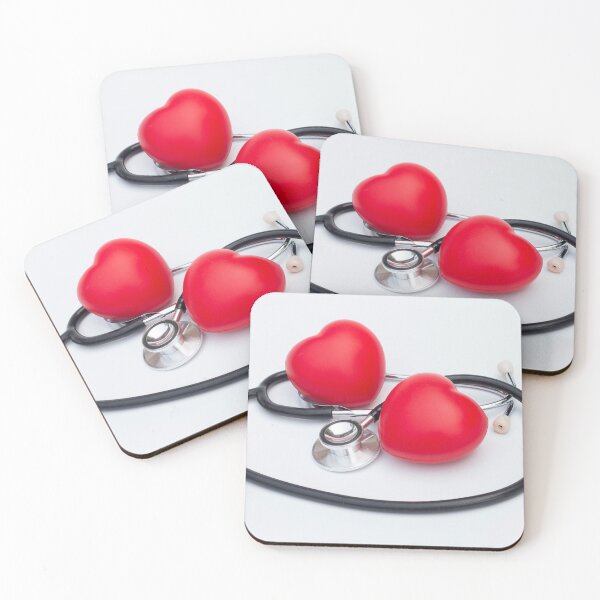 Item preview, Two red hearts and Sphygmomanometer designed and sold by Thachakrit.