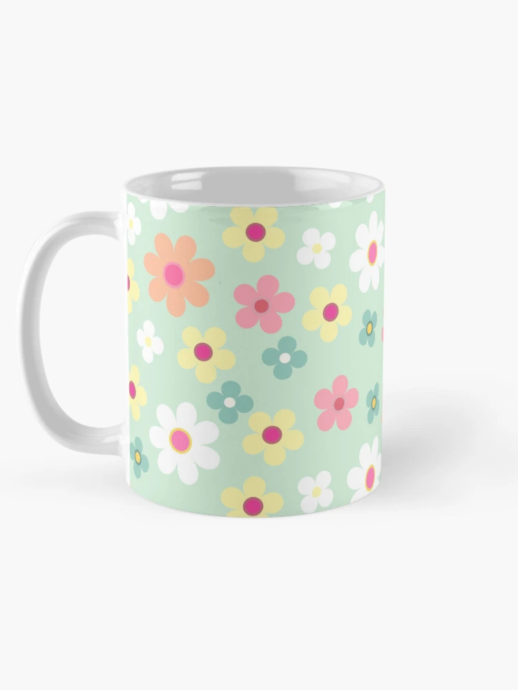 Thumbnail 5 of 6, Coffee Mug, Flora designed and sold by InfinityPattern.