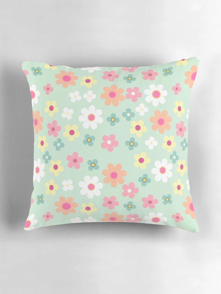 Thumbnail 3 of 4, Pillow, Flora designed and sold by InfinityPattern.