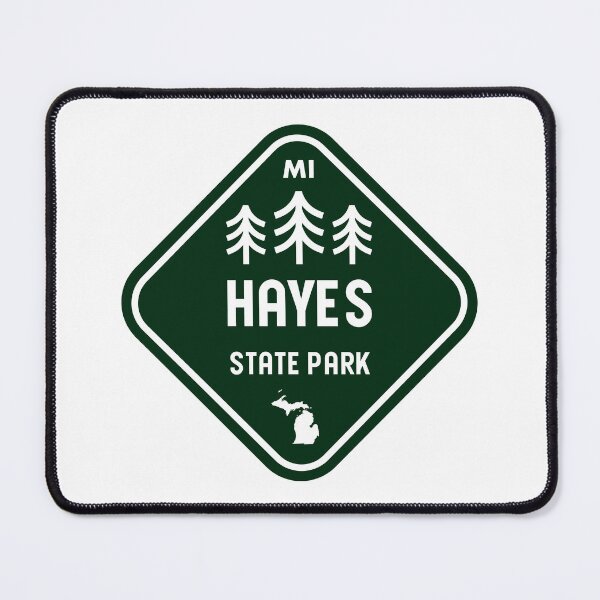 Item preview, Hayes State Park Michigan Rhombus designed and sold by bivenart.