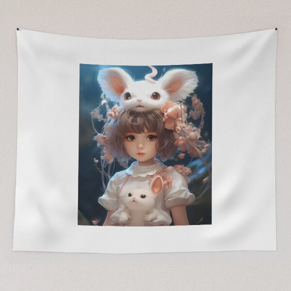 Item preview, Enchanting Anime Lemur designed and sold by Shirtastically.