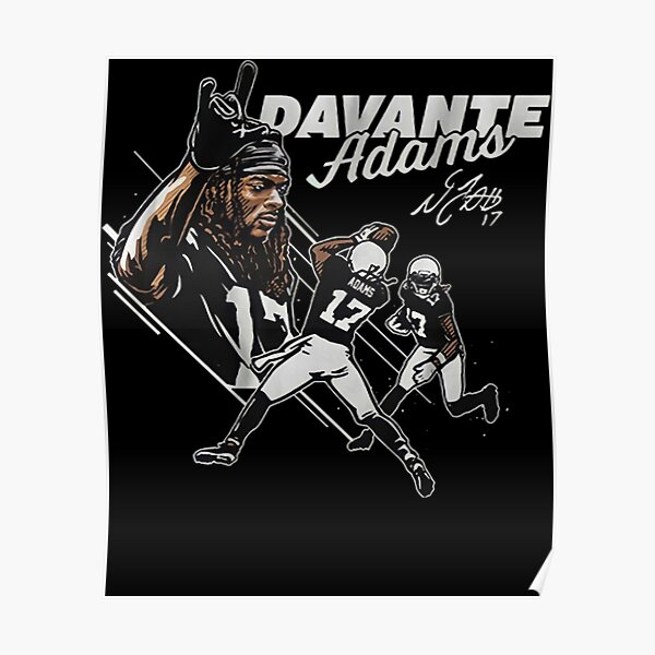 Davante Adams Poster for Sale by sadlovestoryx