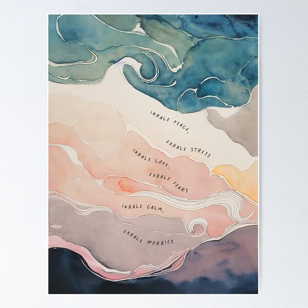 Item preview, Inhale Exhale Sequence designed and sold by ksanakalpa.