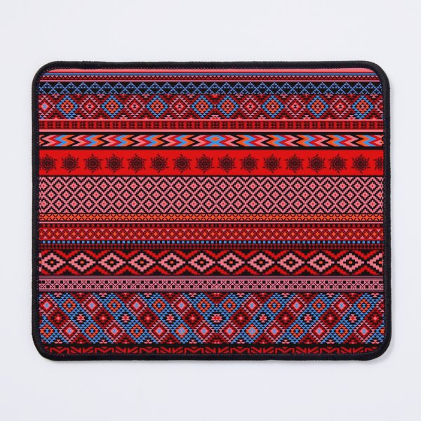 Item preview, Red Indian warli art pattern  designed and sold by Akashdigiart.
