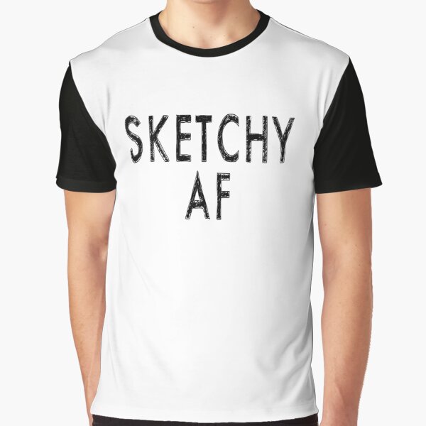 Sketchy AF Scribble Font Sketch Book Logo iPad Case & Skin for