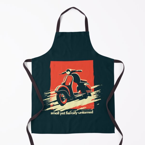 Item preview, Vintage scooter- small yet fiercely untamed designed and sold by ArtWearSplash.