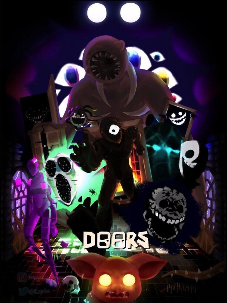 Roblox doors, all team | Poster