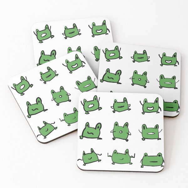 Item preview, frog doodles designed and sold by Ally Designs.