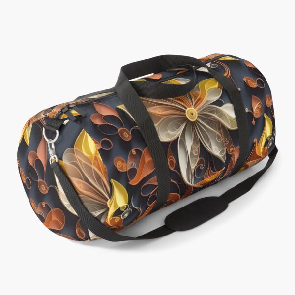 Item preview, Autumn abstract background quilling pettern designed and sold by StickerificArt.