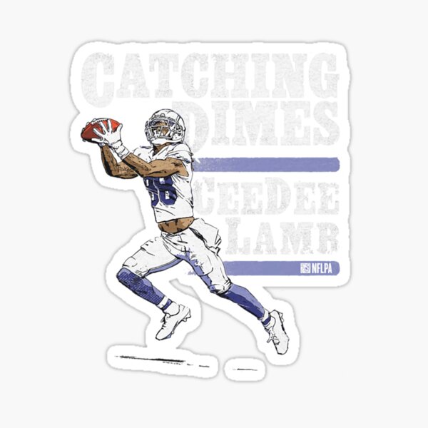 ceedee lamb  Sticker for Sale by cwileyyy