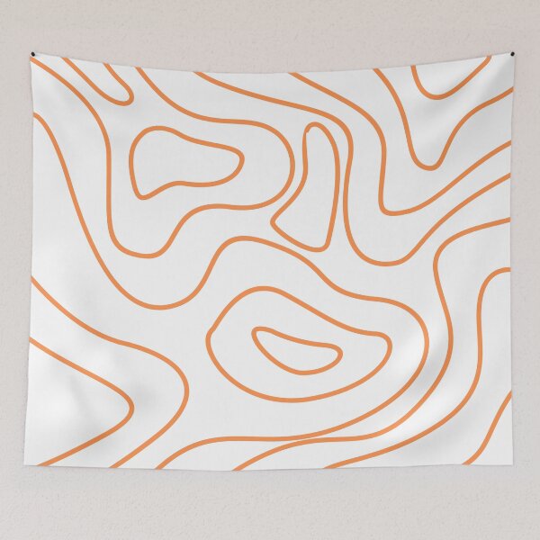 Item preview,    Abstract Wavy Lines Design designed and sold by HomeArtStudio.
