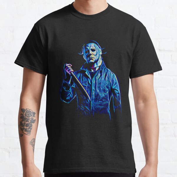 MICHAEL MYERS Vintage TShirt,Jason Voorhees Halloween T-Shirt Friday the  13th