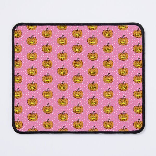 Item preview, Halloween Pumpkin + Stars - Pink Background 3 designed and sold by Helen McCartney Designs.