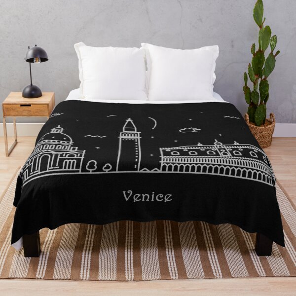 Item preview, Venice Skyline Minimal Line Art Poster designed and sold by A Deniz Akerman.