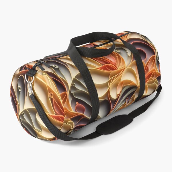 Item preview, Autumn abstract background quilling pettern designed and sold by StickerificArt.
