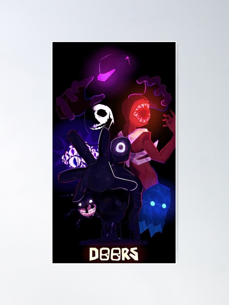 Ambush, roblox doors Poster by doorzz