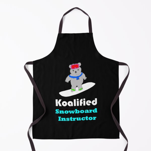 Item preview, Snowboard instructor Koalified koala pun koala snowboarder designed and sold by Artstastic.