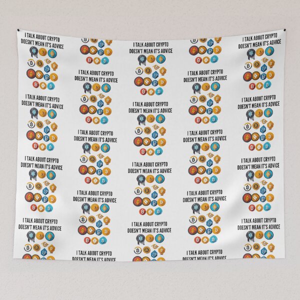 Item preview, Crypto Conversations, Not Consultations! designed and sold by Thinglish Lifestyle.
