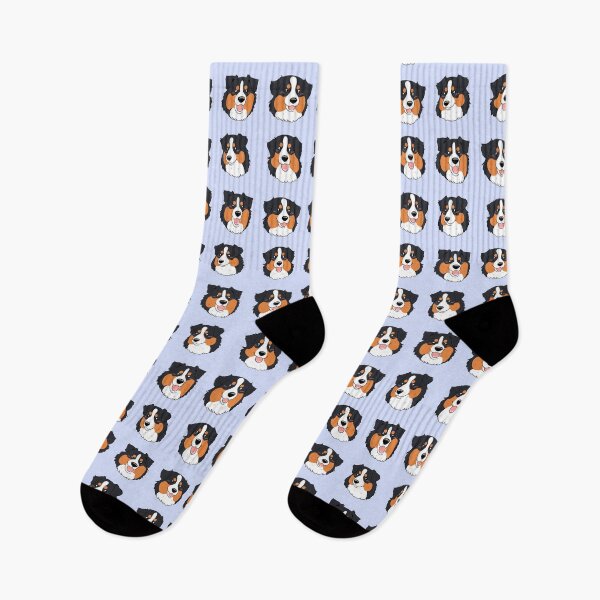 Item preview, Cute black tri australian shepherd dog face pack  designed and sold by Yaragold.