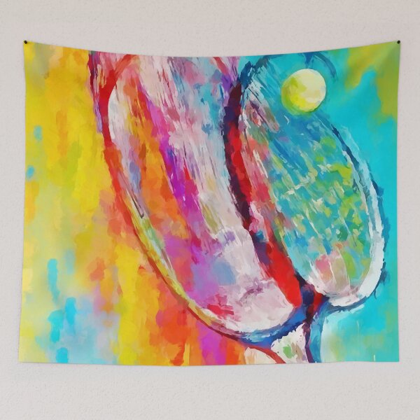 Item preview, Tennis Abstract 3 designed and sold by ChrisButler.