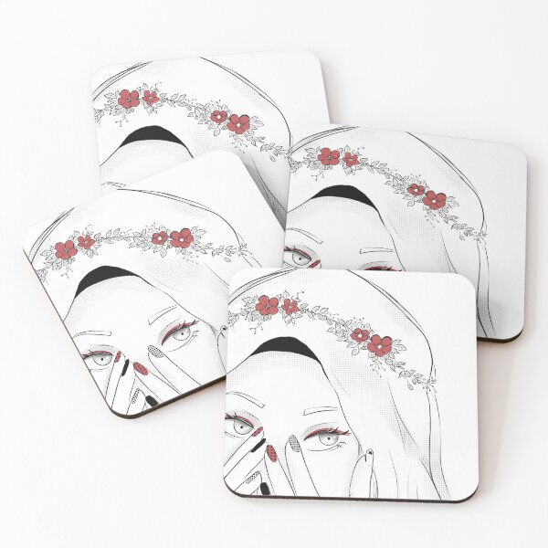 Item preview, Hijab girl with cute nails designed and sold by iphu-art.