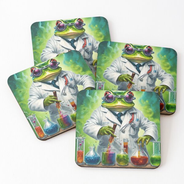 Item preview, Mad Scientist Frog designed and sold by notlikeontv.