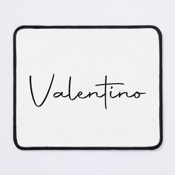 Item preview, Valentino Cursive Name Label designed and sold by NafilNafiz.