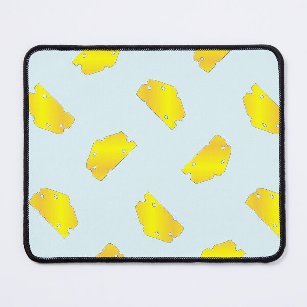 Item preview, Cheese slices on blue designed and sold by tetibright.