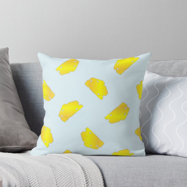 Item preview, Cheese slices on blue designed and sold by tetibright.