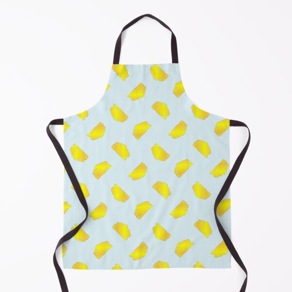 Item preview, Cheese slices on blue designed and sold by tetibright.