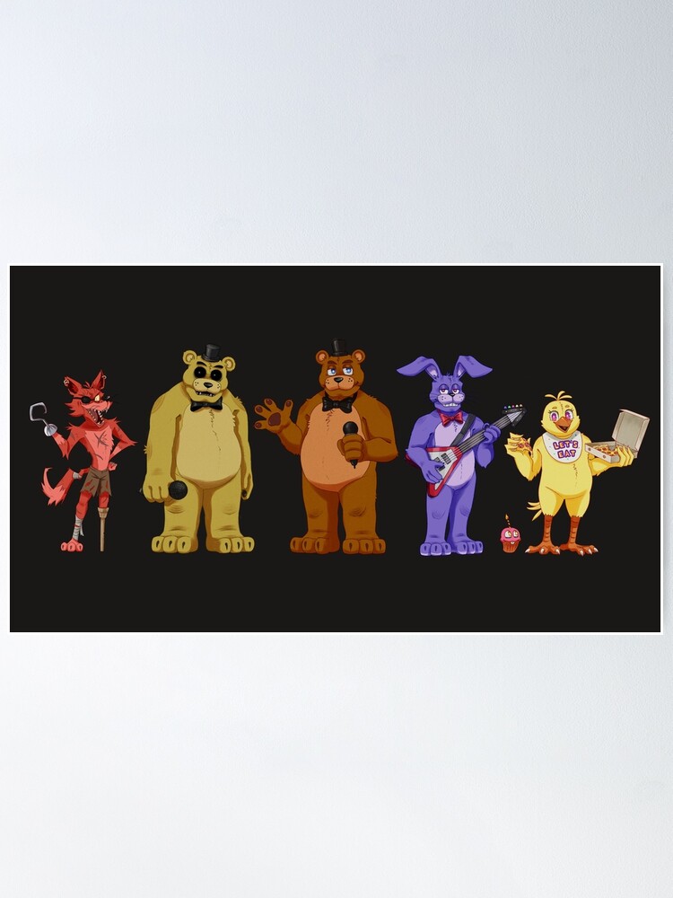 Withered foxy five nights at freddys 2 Art Print for Sale by teraMerchShop