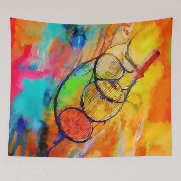 Item preview, Tennis Abstract 4 designed and sold by ChrisButler.