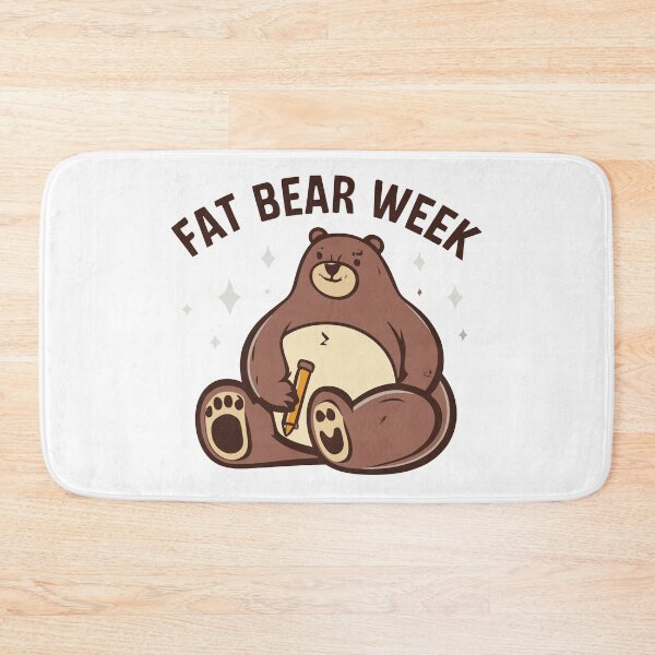 Item preview, Bear-ly Fit, But Fat-tastically Happy: Celebrating Fat Bear Week in Style! designed and sold by ArtQueen777.