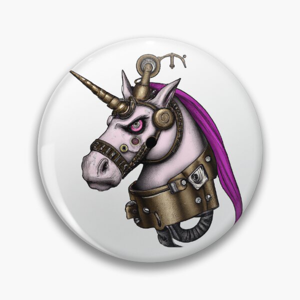 Item preview, Steampunk unicorn designed and sold by Sash-79.