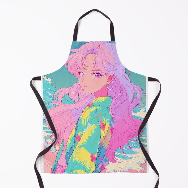 Item preview, Japan City Pop retro anime girl- Pink vibe designed and sold by octoboobs.
