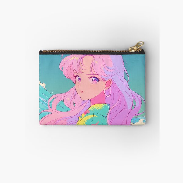 Item preview, Japan City Pop retro anime girl- Pink vibe designed and sold by octoboobs.