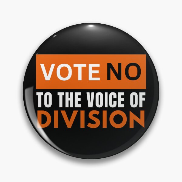 Item preview, Vote No To The Voice Of Division  designed and sold by ANNINOART ⭐⭐⭐⭐⭐.