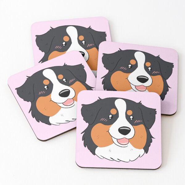 Item preview, Cute black tri australian shepherd dog face designed and sold by Yaragold.