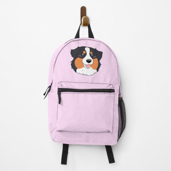 Item preview, Cute black tri australian shepherd dog face designed and sold by Yaragold.
