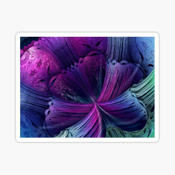 Item preview, Rainbow floral - fuchsia designed and sold by Aquaramelia.