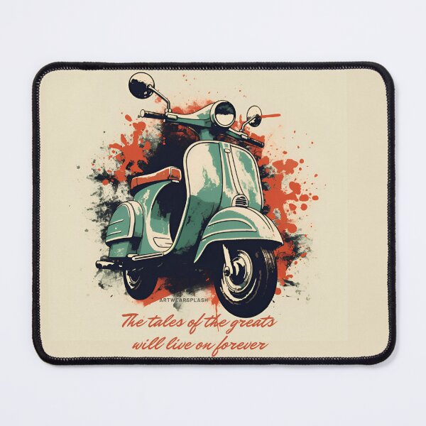 Item preview, Scooter -The tales of the greats will live on forever designed and sold by ArtWearSplash.
