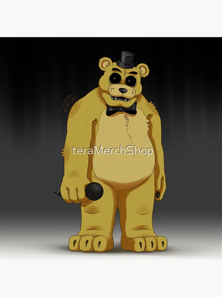 FNAF Golden Freddy Fredbear It's Me Greeting Card for Sale by Bitw1se