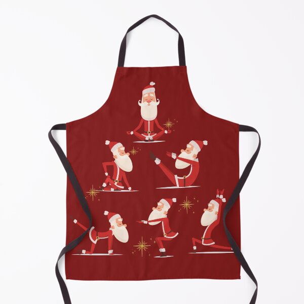 Item preview, Christmas Santa Clause Yogis- Red or Black designed and sold by msliewdesign.