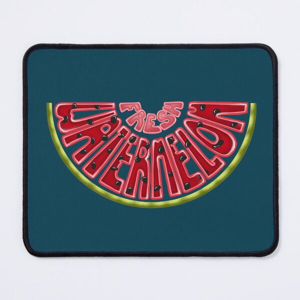 Item preview, Typeart: Watermelon Typographic representation of a watermelon in font and comic style designed and sold by AlexandraGregor.