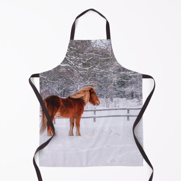 Item preview, Chestnut Horse in Winter Scene designed and sold by Nicklas81.