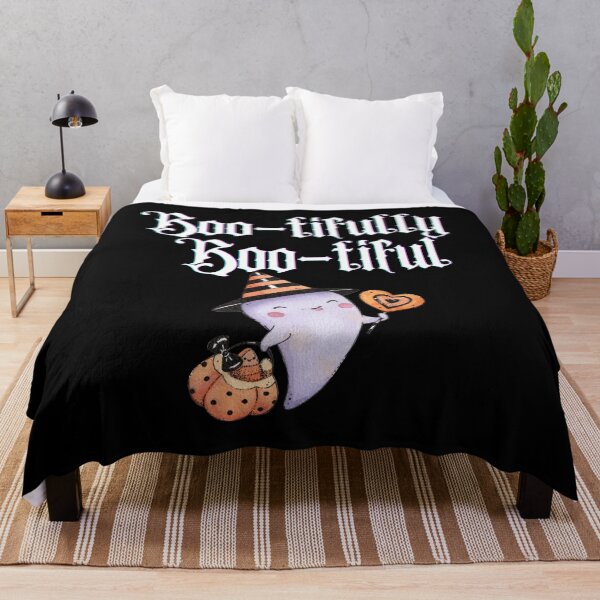 Item preview, Boo-tifully Boo-tiful Halloween Ghost designed and sold by funkycoolshirts.