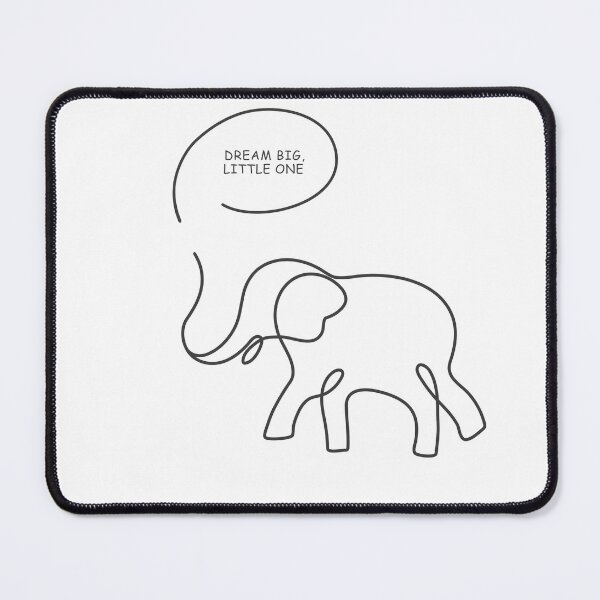 Item preview, Inspirational Elephant Quote designed and sold by MPAUSHOP.