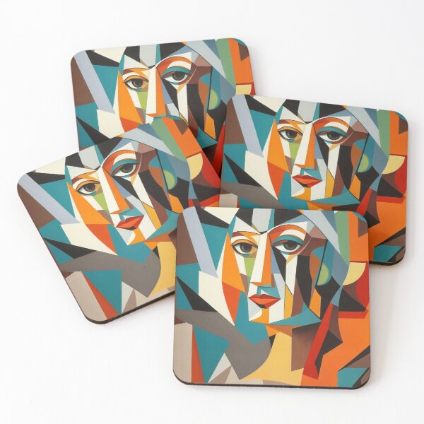 Item preview, CUBIST DIGITAL PAINTING designed and sold by UTOPIKA.