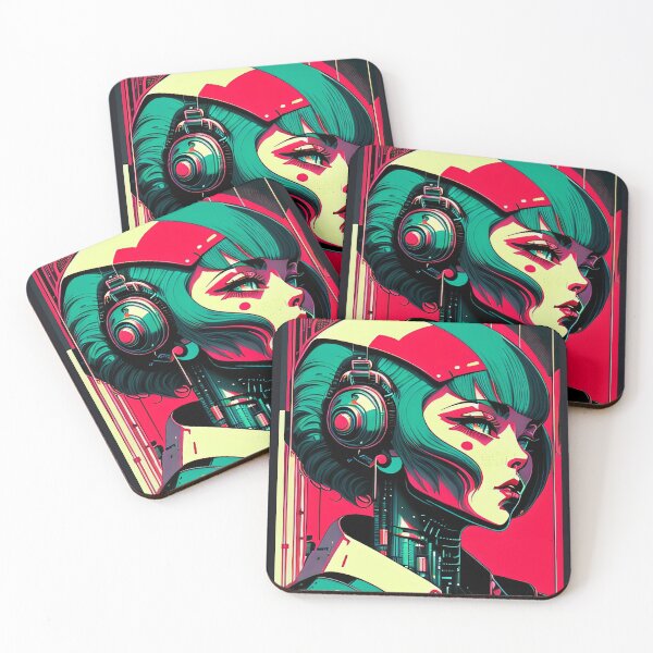 Item preview, Robot cyberpunk girl designed and sold by Viesii.